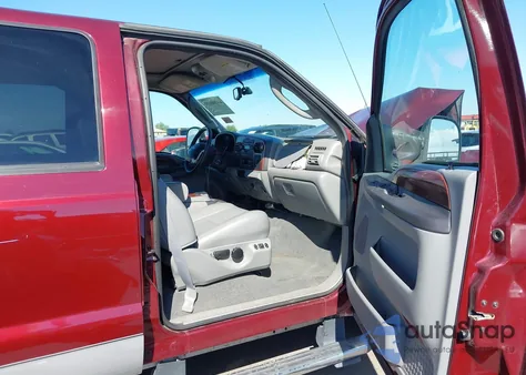 2006 Ford F250 Super Duty из США, поврежденный, VIN 1FTSW20Y66EA00816